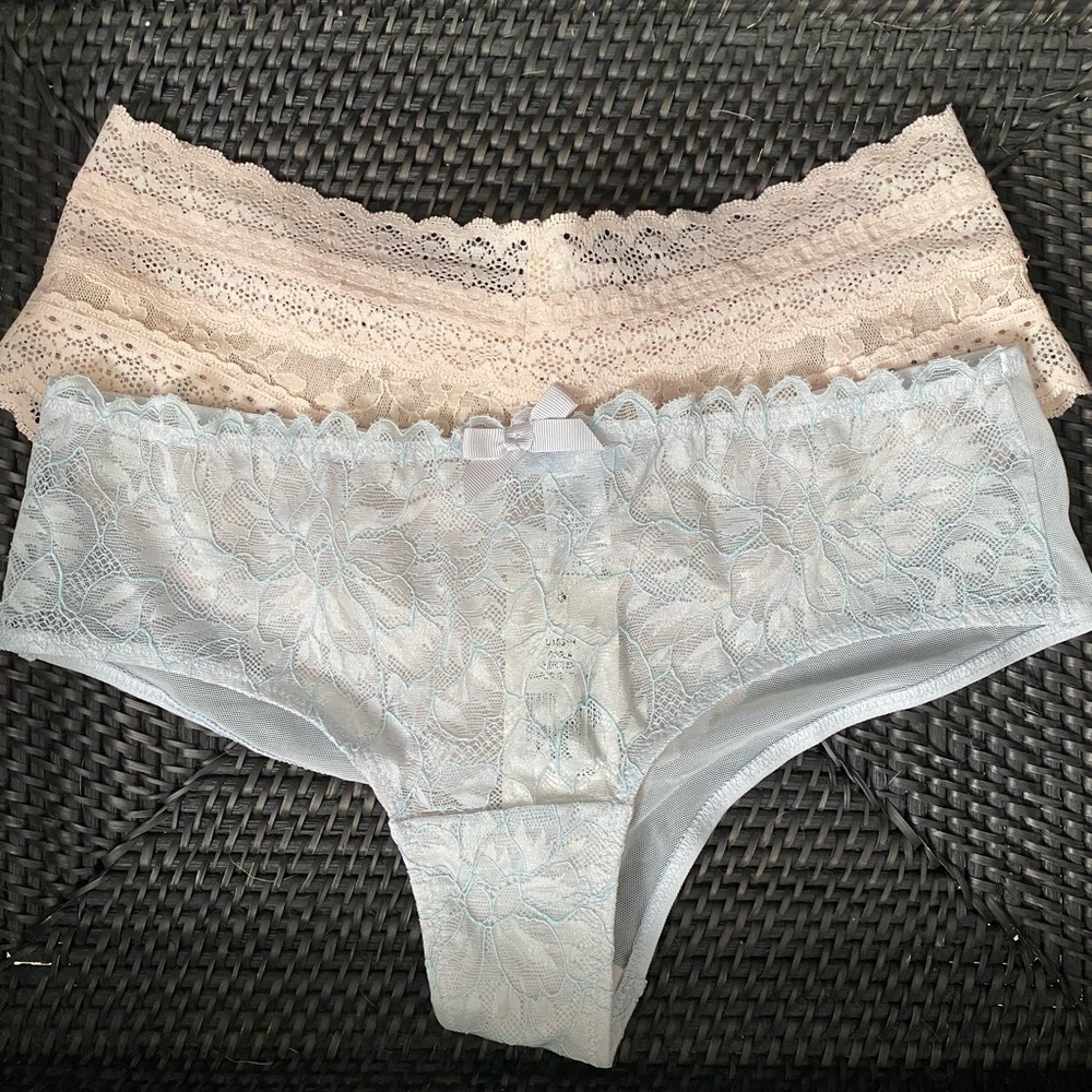 TWO pair of Eberjey bikini panties small brand new with tags
